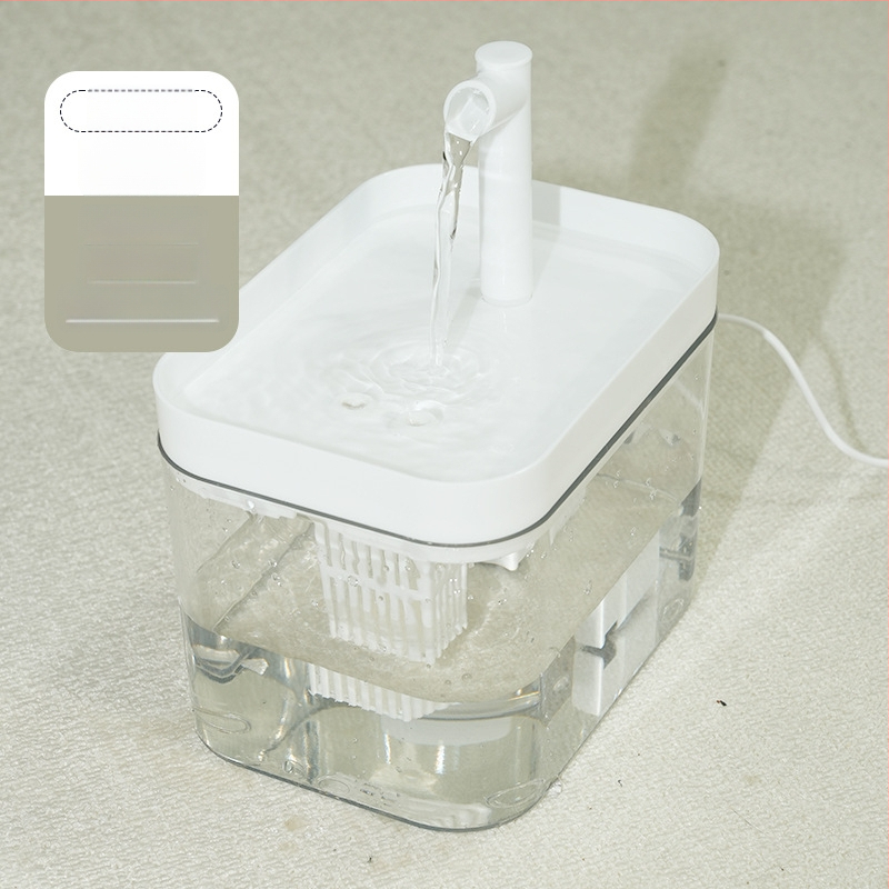 Δοχείο νερού γάτας με αυτόματη κυκλοφορία, πλαστικό, μάρκα Flower Season