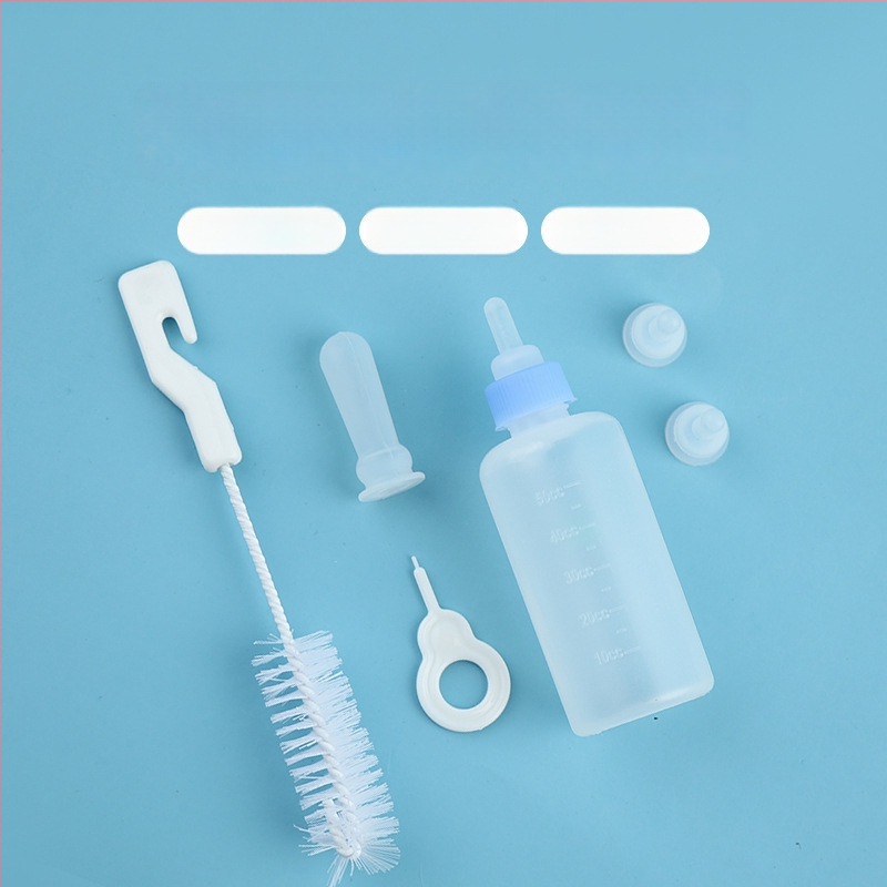 Σετ μπιμπερό για κατοικίδια — σιλικόνη, κατάλληλο για γάτες, είδη περιποίησης κατοικίδιων