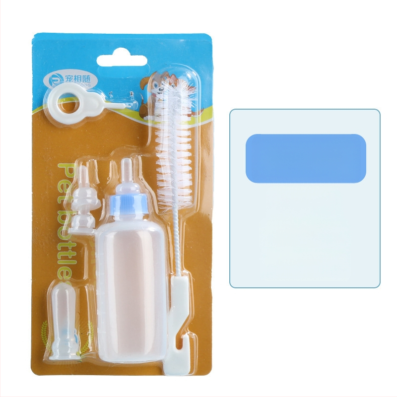 Σετ μπιμπερό για κατοικίδια — σιλικόνη, κατάλληλο για γάτες, είδη περιποίησης κατοικίδιων