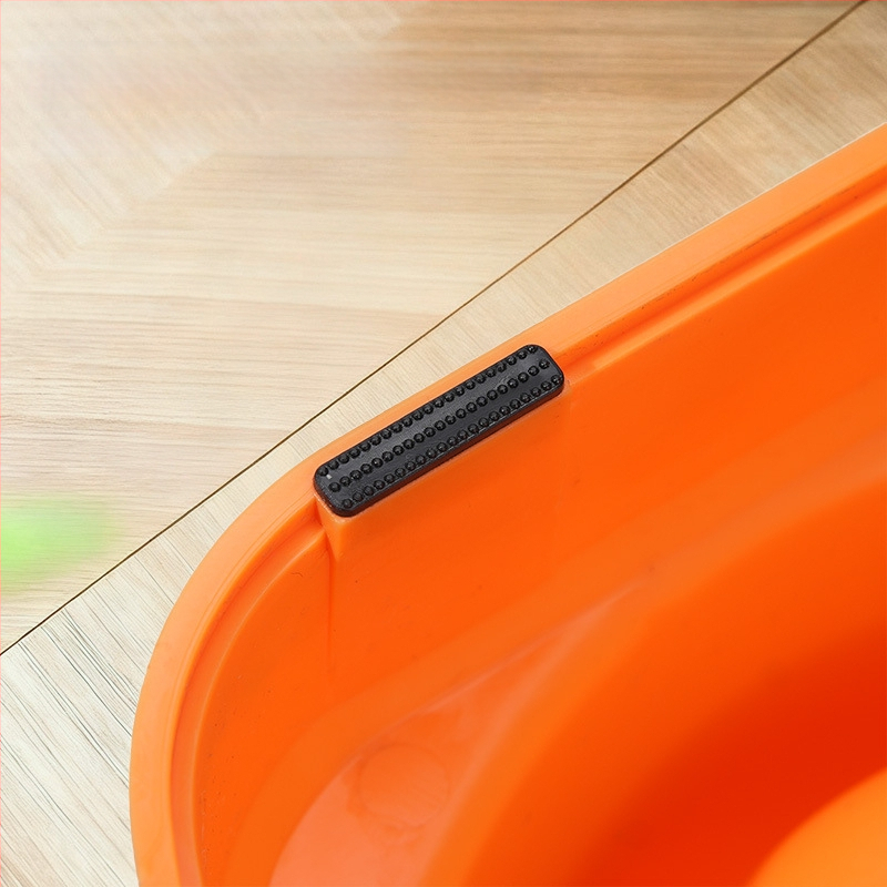 Πλαστικό μπολ φαγητού κατοικίδίων, για γάτες και σκύλους, διπλό μπολ με ενσωματωμένο σχέδιο, αντιολισθητικό, αντιανατροπή