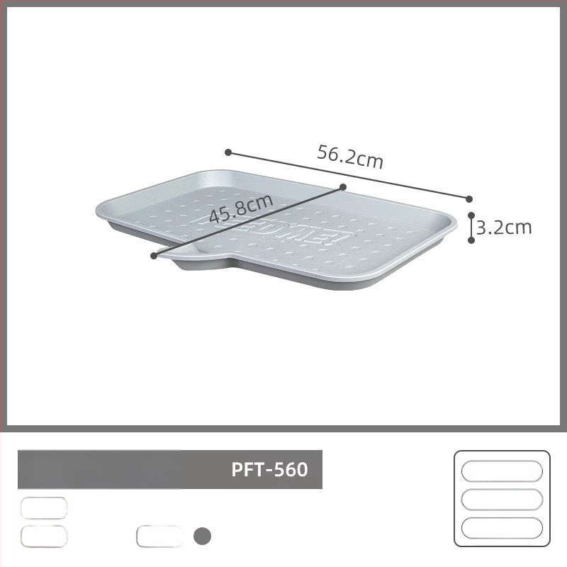 Kaķu un suņu ēdiena padevējs – noplūdes drošs paliktnis, ūdensnoturīgs kaķa bļodai paliktnis, PP materiāls, zīmols Alice