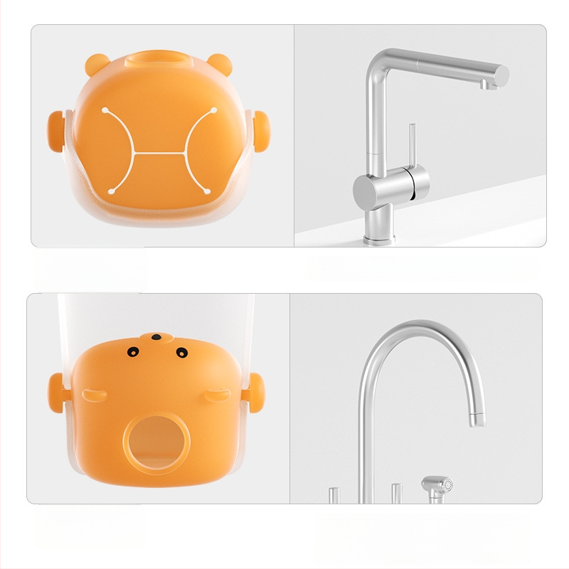 Csaptelep hosszabbító gyerekeknek - Cartoon sorozat, szilikon anyag, 2025 tavaszi megjelenés