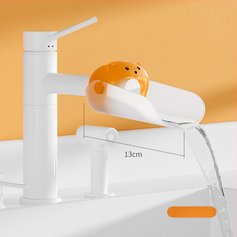 Csaptelep hosszabbító gyerekeknek - Cartoon sorozat, szilikon anyag, 2025 tavaszi megjelenés