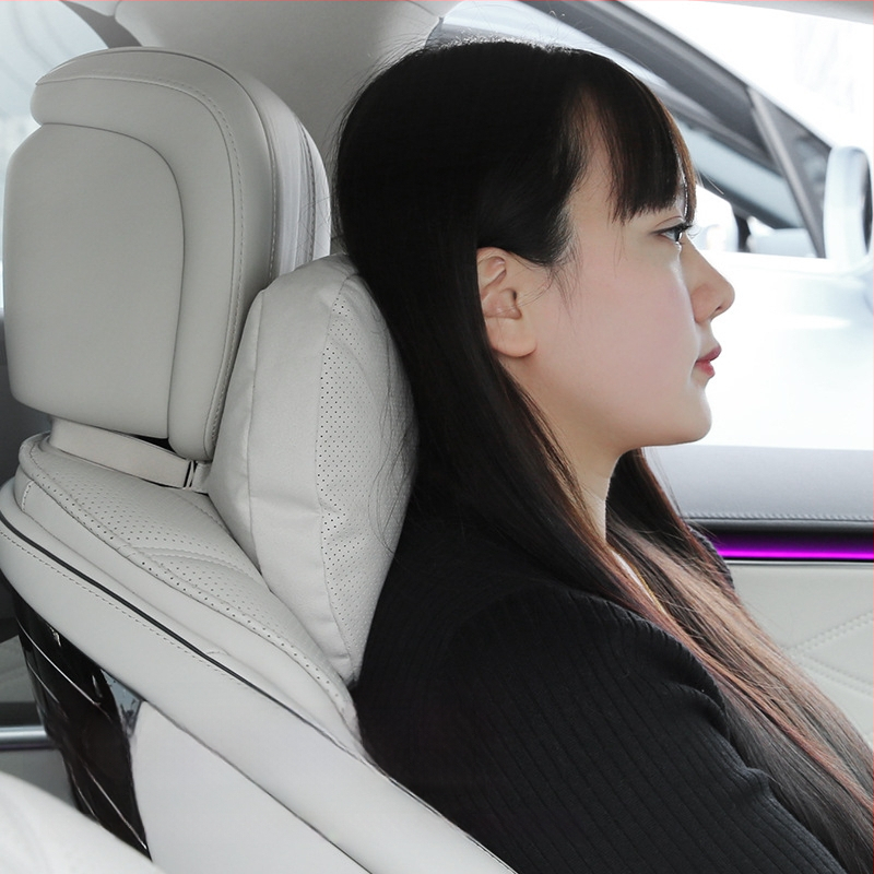 BIMLL autopeapadi ja kaela padi koos nimme-tugega, sametise täidisega