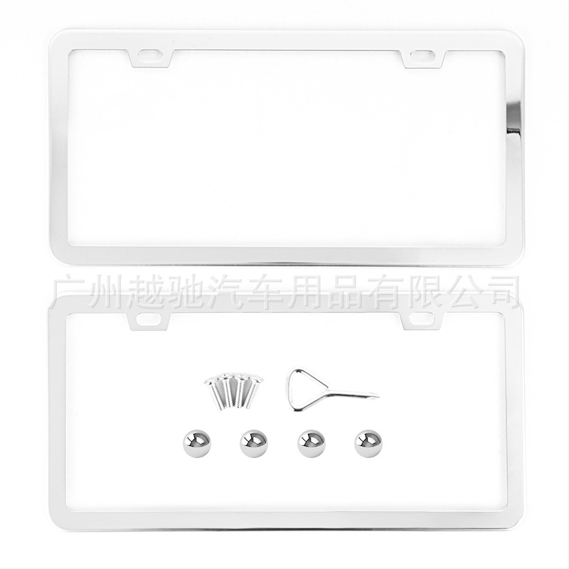 Roostevabast terasest numbrimärgi kaste US-i eeskirjadega, auto modifikatsioonid, kaubamärk yc, Guangzhou valmistatud