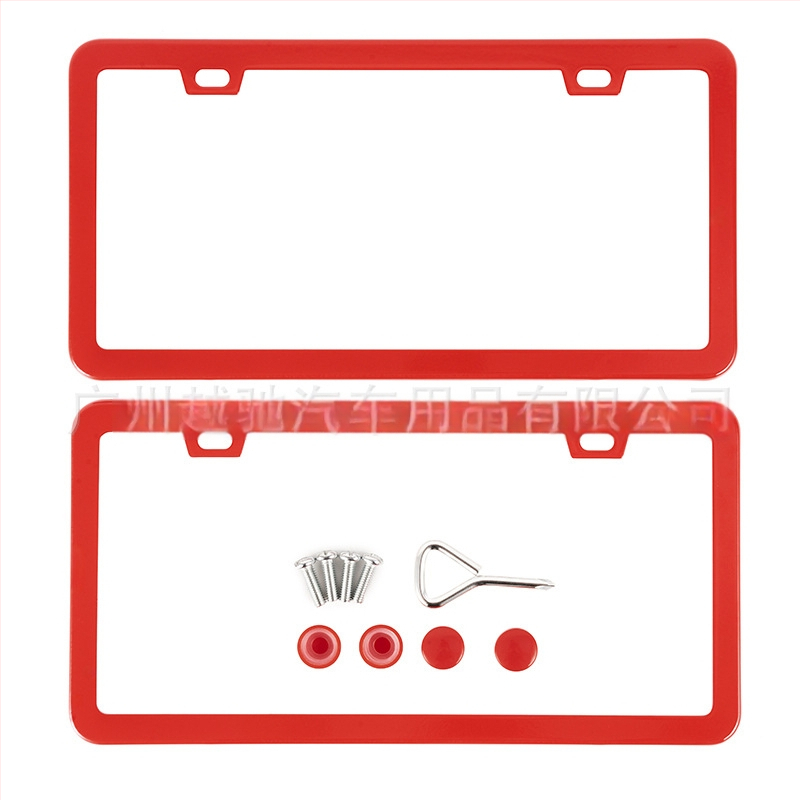 Roostevabast terasest numbrimärgi kaste US-i eeskirjadega, auto modifikatsioonid, kaubamärk yc, Guangzhou valmistatud