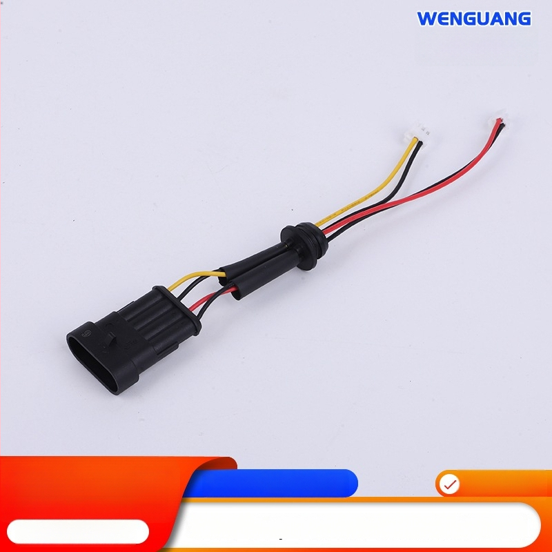Συνδετήρας καλωδίωσης οχήματος για φώτα τιμονιού, φώτα ομίχλης, φώτα οπισθοπορείας και σήμανσης – χαλκού επαφές, προσαρμοσμένη διαδικασία ψυχρής πρέσας, μάρκα Wenguang
