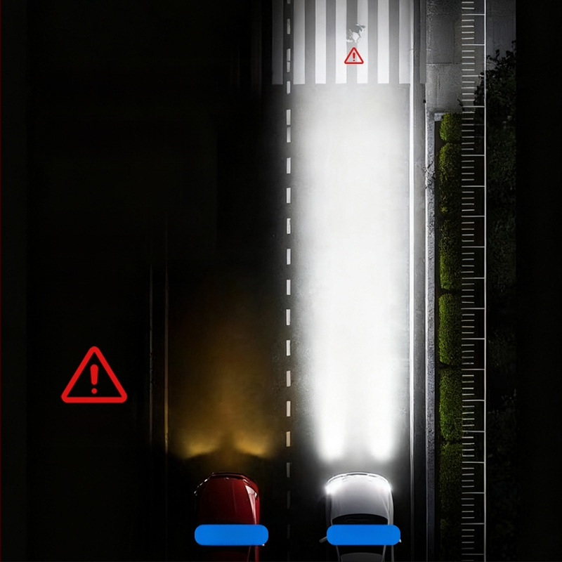 LED λαμπτήρες προβολέων αυτοκινήτου – 50W, 12V, 35000 lm, IP68, κράμα αλουμινίου