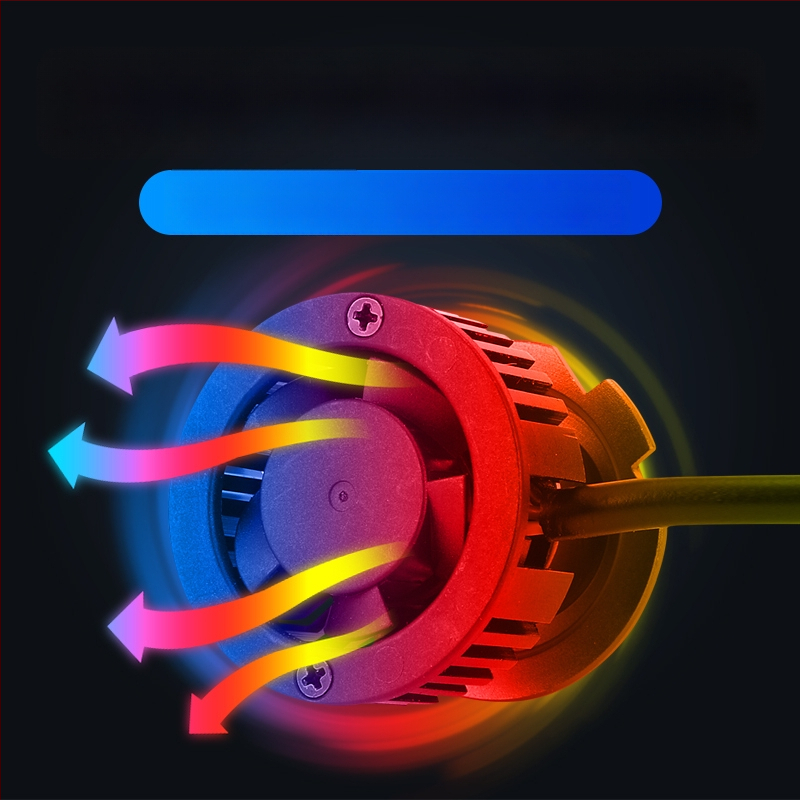 LED λαμπτήρες προβολέων αυτοκινήτου – 50W, 12V, 35000 lm, IP68, κράμα αλουμινίου