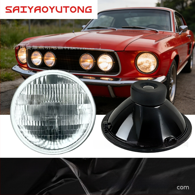 Φανάρι LED αυτοκινήτου, κυκλικό περίβλημα, IP67, 100W, 12V, 5000lm