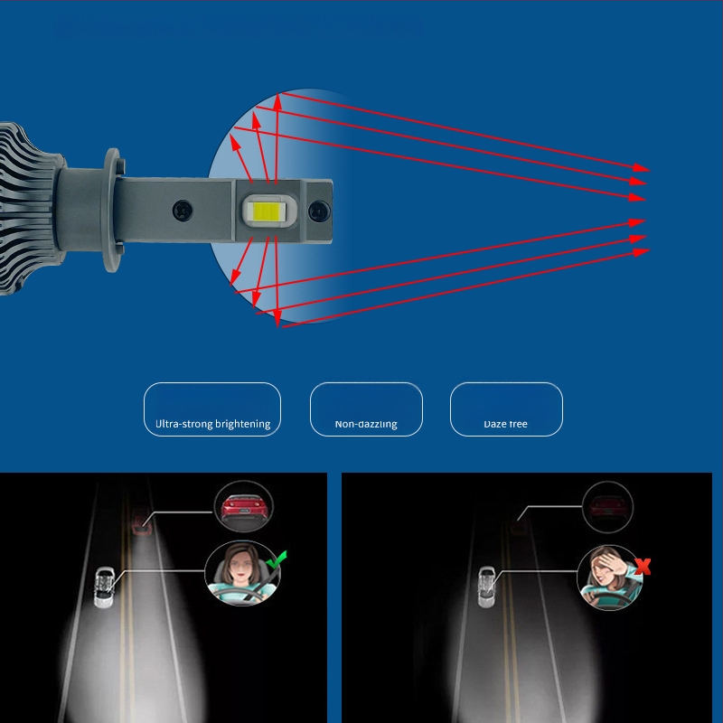 Φανάρι LED αυτοκινήτου H1 70W 12V IP67 7000LM