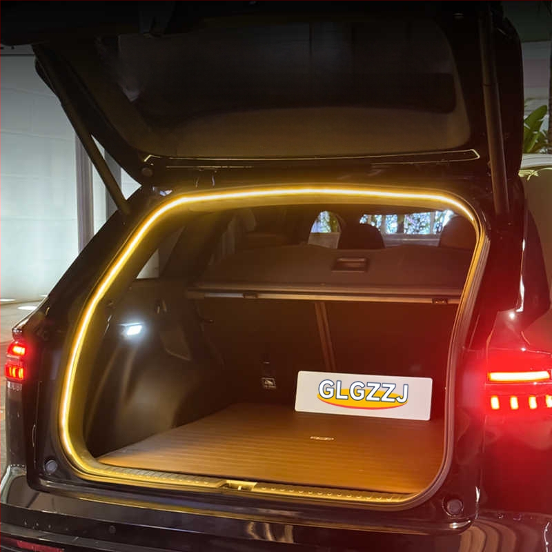 Geely Xingyue L / Haoyue L trak za prtljažnik s ambijentalnim osvjetljenjem, atmosfersko svjetlo – neškodna ugradnja u izvorno svjetlo automobila