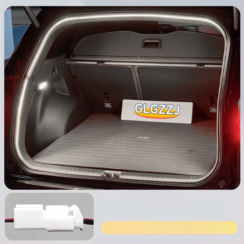 Geely Xingyue L / Haoyue L trak za prtljažnik s ambijentalnim osvjetljenjem, atmosfersko svjetlo – neškodna ugradnja u izvorno svjetlo automobila