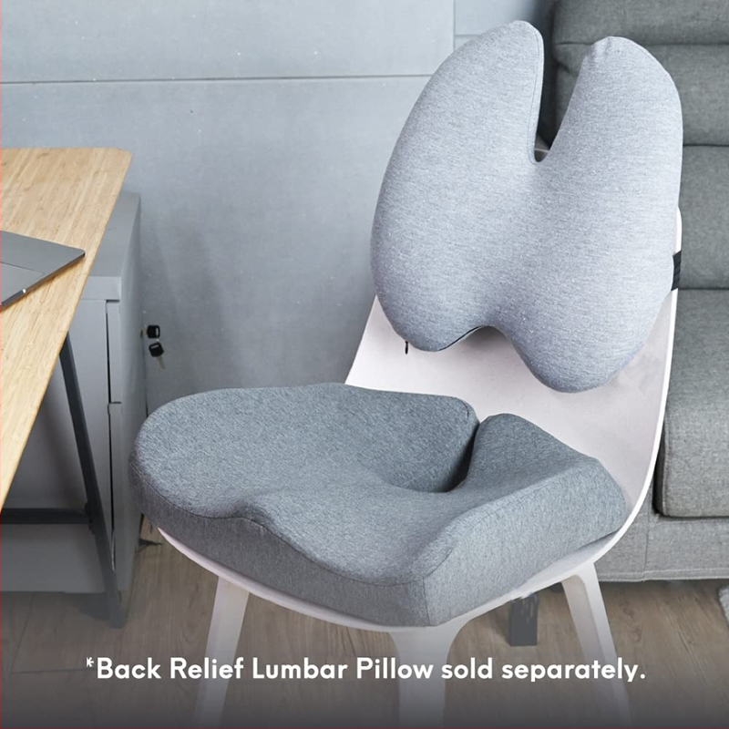 Pernă pentru șezut din memory foam, pernă ergonomic pentru scaun de birou, stil Nordic