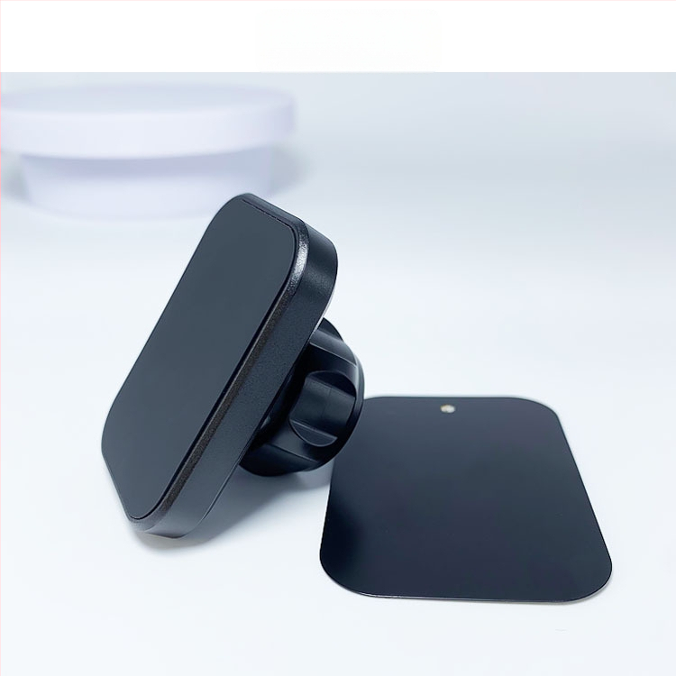 BY-CT01 auto telefona turētājs ar magnētisku galvu, silikons/ABS, 4 magnēti, pielāgota logo, maināmi magnēti