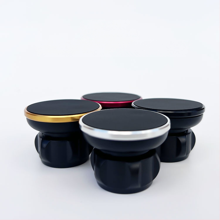 BY-CT01 auto telefona turētājs ar magnētisku galvu, silikons/ABS, 4 magnēti, pielāgota logo, maināmi magnēti