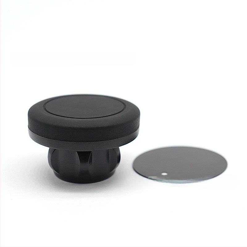 BY-CT01 auto telefona turētājs ar magnētisku galvu, silikons/ABS, 4 magnēti, pielāgota logo, maināmi magnēti