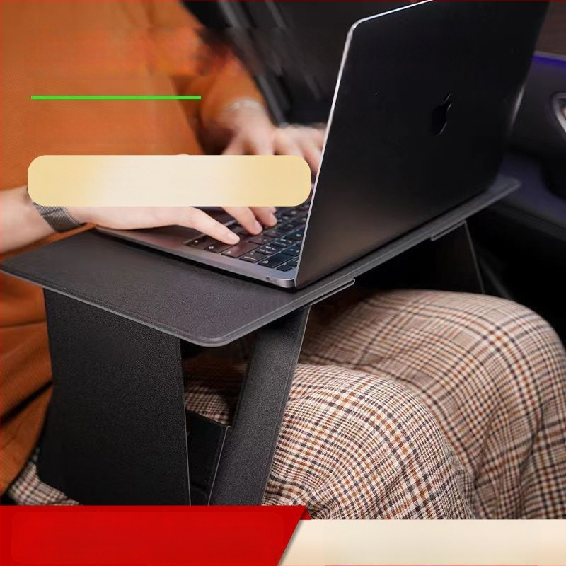 Sklopivi auto stol za laptop/tablet – univerzalni, višenamjenski, lagana umjetna ploča, ugrađeni nosač