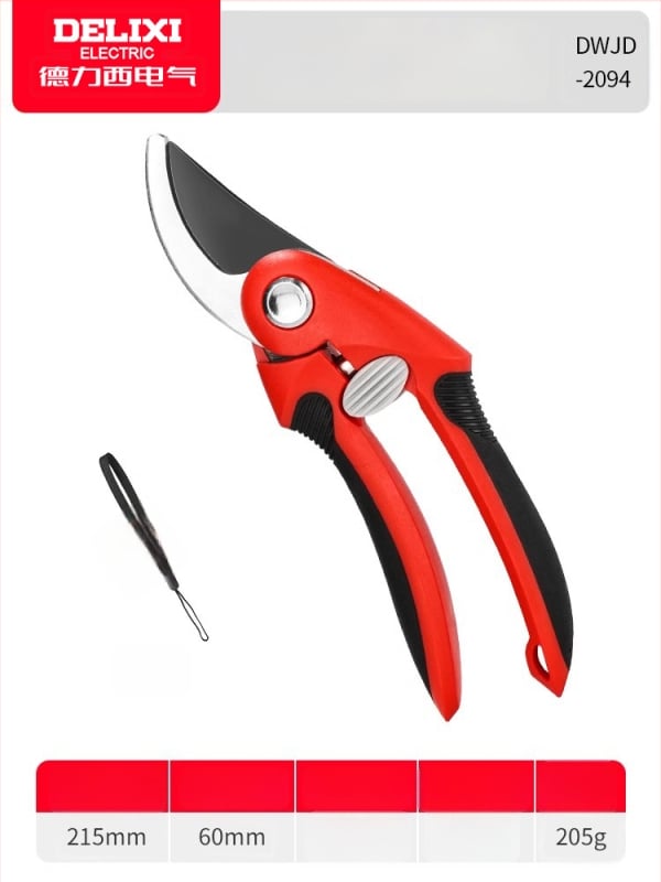 Delixi foarfecă de tăiat ramuri – puternică, pentru flori, ramuri și pomi fructiferi