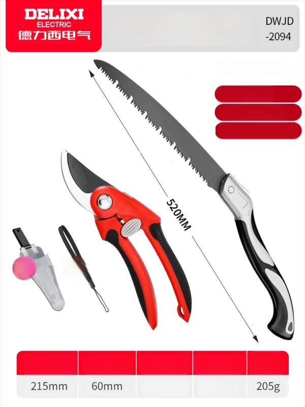 Delixi foarfecă de tăiat ramuri – puternică, pentru flori, ramuri și pomi fructiferi