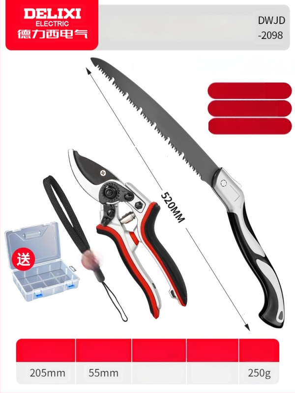 Delixi foarfecă de tăiat ramuri – puternică, pentru flori, ramuri și pomi fructiferi