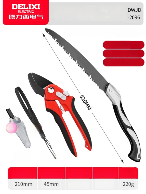 Delixi foarfecă de tăiat ramuri – puternică, pentru flori, ramuri și pomi fructiferi