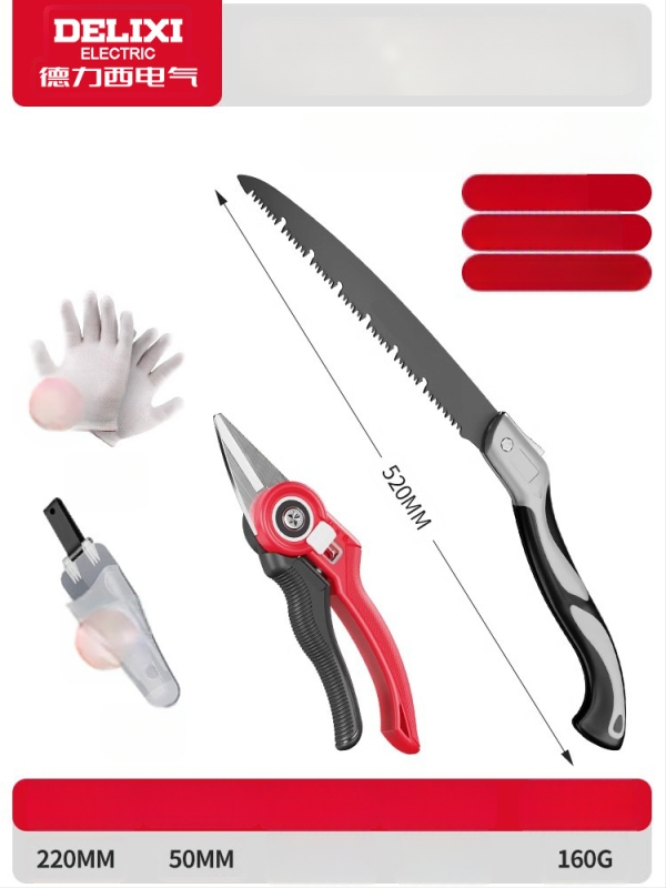 Delixi foarfecă de tăiat ramuri – puternică, pentru flori, ramuri și pomi fructiferi