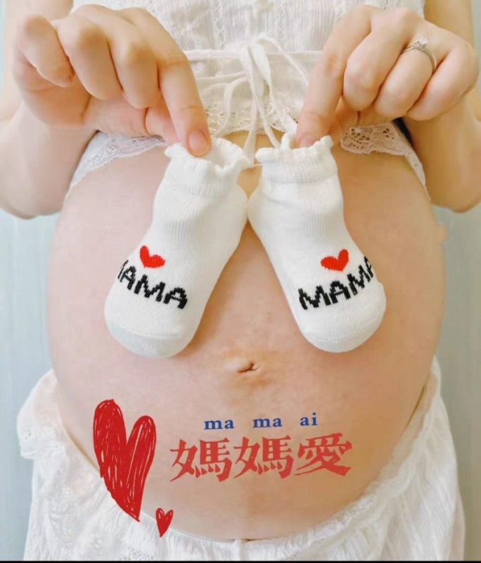 Grūtnieču fotogrāfiju komplekts: bez piedurknēm mežģīņu tops un 3/4 garuma bikses (poliesters)