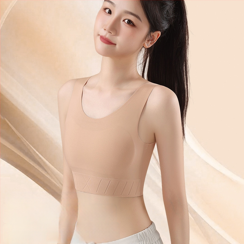 Nailona cami-vestes ar apaļu kaklu, 50–70% nailona saturs, audums 141–160 g/m²