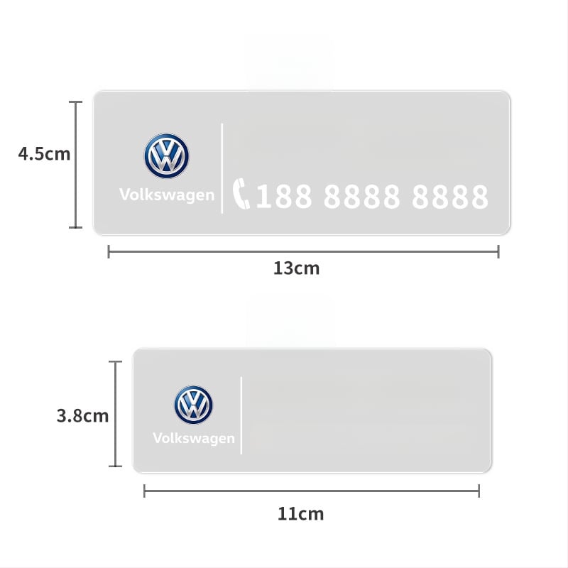 Pagaidu autostāvvietas kartiņa - plastmasa, pielāgota apstrāde, elektroniska tipa