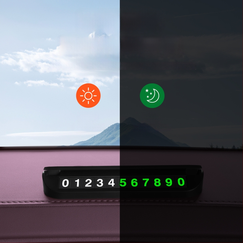 Saderīgs ar Xiaomi SU7/YU7 — pagaidu stāvvietas plāksne, tips slēpts, materiāls: Cits, bez pielāgošanas, zīmols: Nothing
