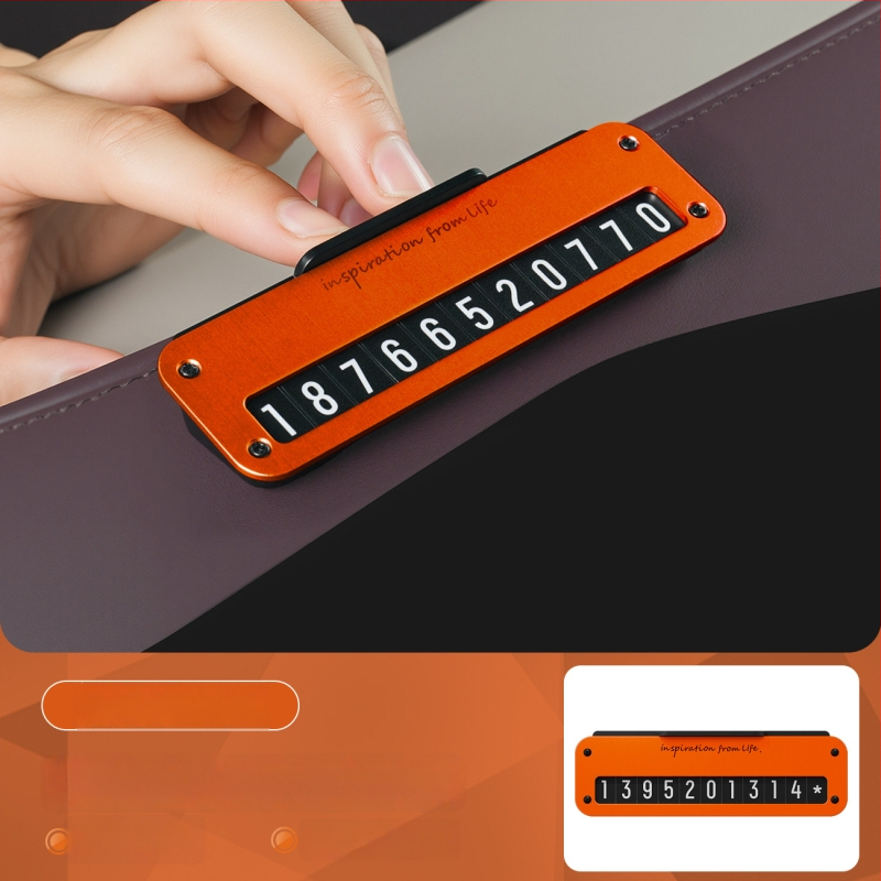 Saderīgs ar Xiaomi SU7/YU7 — pagaidu stāvvietas plāksne, tips slēpts, materiāls: Cits, bez pielāgošanas, zīmols: Nothing