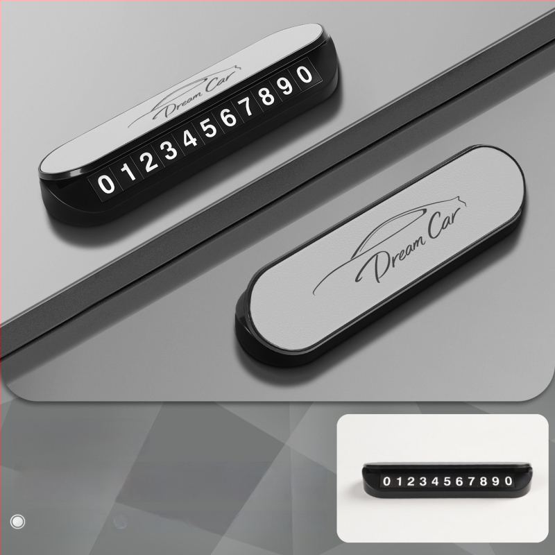 Saderīgs ar Xiaomi SU7/YU7 — pagaidu stāvvietas plāksne, tips slēpts, materiāls: Cits, bez pielāgošanas, zīmols: Nothing