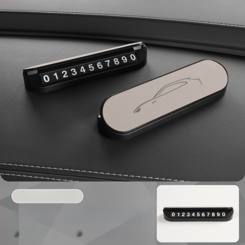 Saderīgs ar Xiaomi SU7/YU7 — pagaidu stāvvietas plāksne, tips slēpts, materiāls: Cits, bez pielāgošanas, zīmols: Nothing