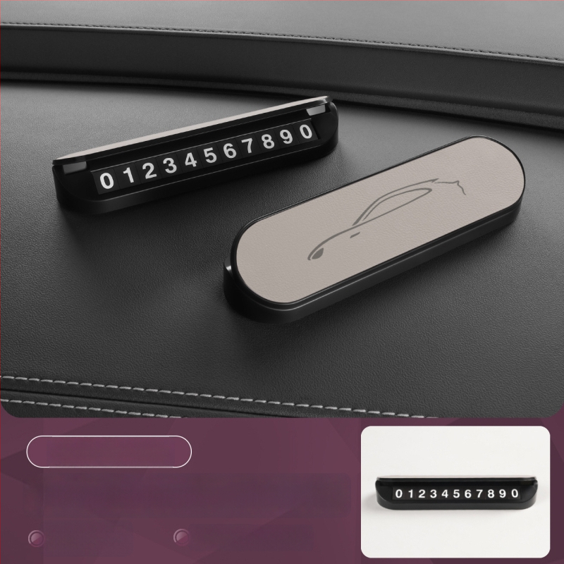 Saderīgs ar Xiaomi SU7/YU7 — pagaidu stāvvietas plāksne, tips slēpts, materiāls: Cits, bez pielāgošanas, zīmols: Nothing