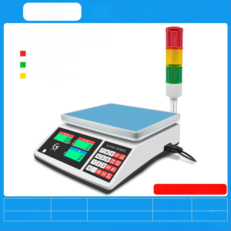 Precizna elektronička vaga za brojanje Wanlong ACS-M18, elektroničko mjerenje, napajanje baterijom, višefunkcionalna upotreba