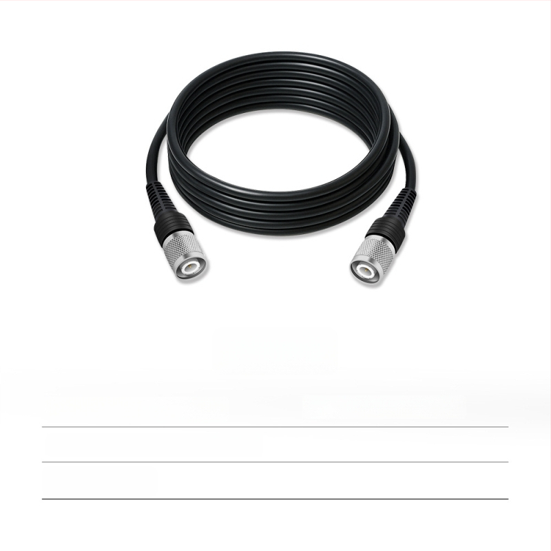 RTK antenas barošanas koaksiālais kabelis, TNC-SMA savienojums, tīrs vara, sēņu galva SYV50-3, fiksēta pamatne