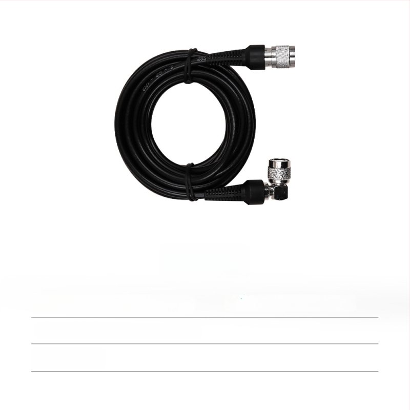 RTK antenas barošanas koaksiālais kabelis, TNC-SMA savienojums, tīrs vara, sēņu galva SYV50-3, fiksēta pamatne