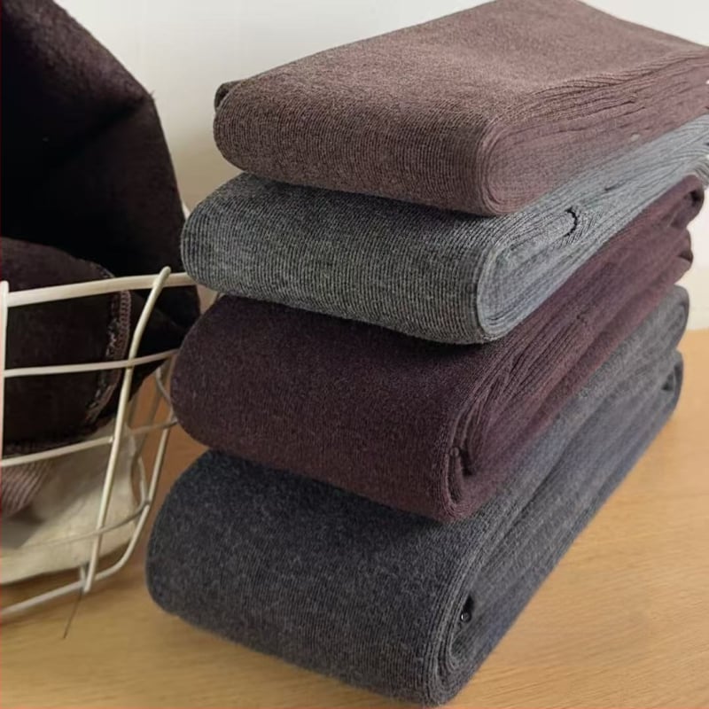 Pamukaste debele hulahopke za jesen-zimu s veluru pređom — podizanje stražnjice, oblikovanje i toplina; 80–90% pamuk