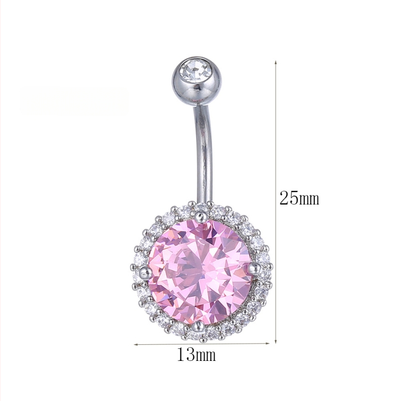 Varš nabass gredzens ar cirkonija akmeņiem