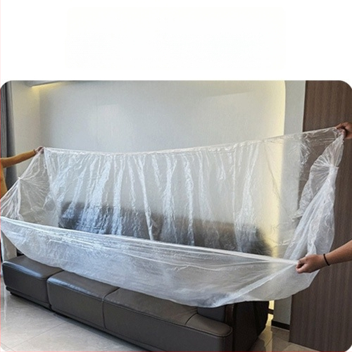 Vienreizējās lietošanas LDPE putekļu aizsargs dīvānam ar elastīgu auklu – pilna aizsardzība dīvānam, gultai un augšējai gultai studentu viesnīcā
