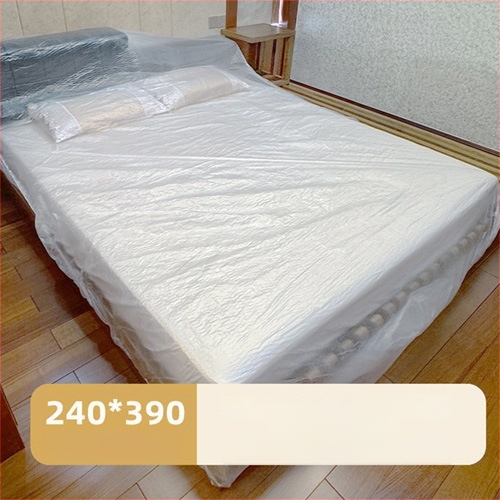 Vienreizējās lietošanas LDPE putekļu aizsargs dīvānam ar elastīgu auklu – pilna aizsardzība dīvānam, gultai un augšējai gultai studentu viesnīcā