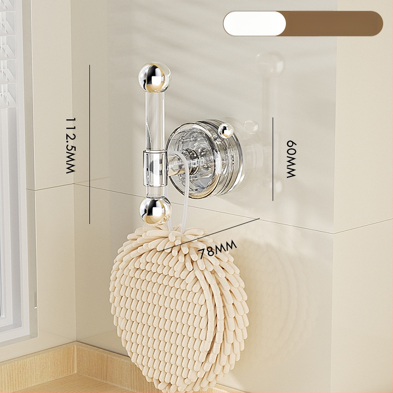 Plastmasas virtuves salvetēm turētājs ar piesūcekni, sienas montāža, slodze līdz 3 kg, piemērots vannas istabai, virtuvei un dzīvojamajai telpai