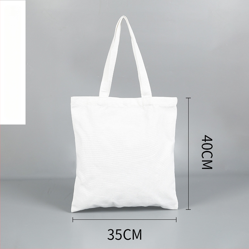 Τσάντα Tote από καμβά με προσωποποιημένο λογότυπο, μηχανική εκτύπωση, κάτω και πλευρές, γενική χρήση συσκευασίας