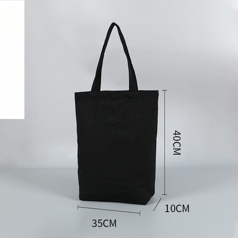 Τσάντα Tote από καμβά με προσωποποιημένο λογότυπο, μηχανική εκτύπωση, κάτω και πλευρές, γενική χρήση συσκευασίας