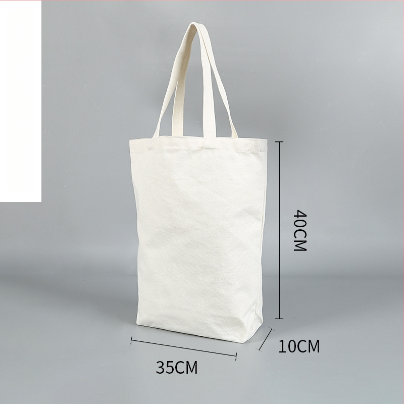 Τσάντα Tote από καμβά με προσωποποιημένο λογότυπο, μηχανική εκτύπωση, κάτω και πλευρές, γενική χρήση συσκευασίας