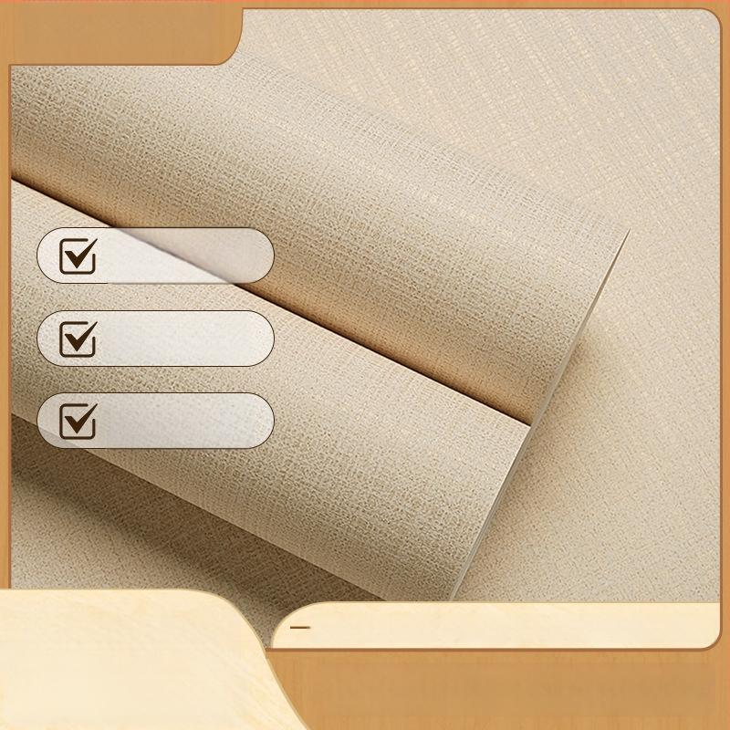 N-sarja mitte-kangasest tekstuuriga tapeedid – (mitte kleepuvad, lõhnatu, pestavad, seenevastased) elutoa seinale