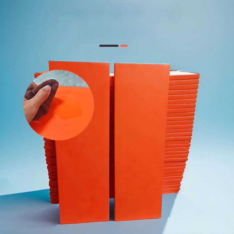 Dawei PVC sienas polsterējums, mūsdienīgs minimālisma stils, vienkrāsaina virsma, pielāgota apstrāde, piemērots guļamistabai un komerciāliem telpām