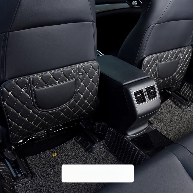 Meinan Autóhátsó ülés védő – Gyerekeknek szóló anti-ütés párna, szennyeződés- és kopás elleni védelem, tároló táska (Márka: Meinan; Anyag: Egyéb; Feldolgozás: Nem)