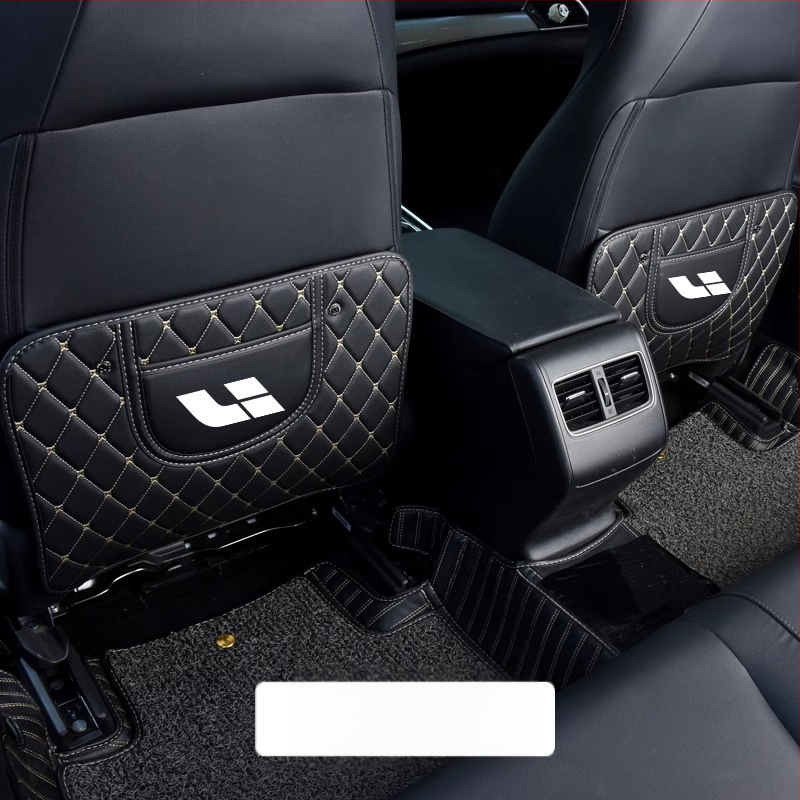 Meinan Autóhátsó ülés védő – Gyerekeknek szóló anti-ütés párna, szennyeződés- és kopás elleni védelem, tároló táska (Márka: Meinan; Anyag: Egyéb; Feldolgozás: Nem)